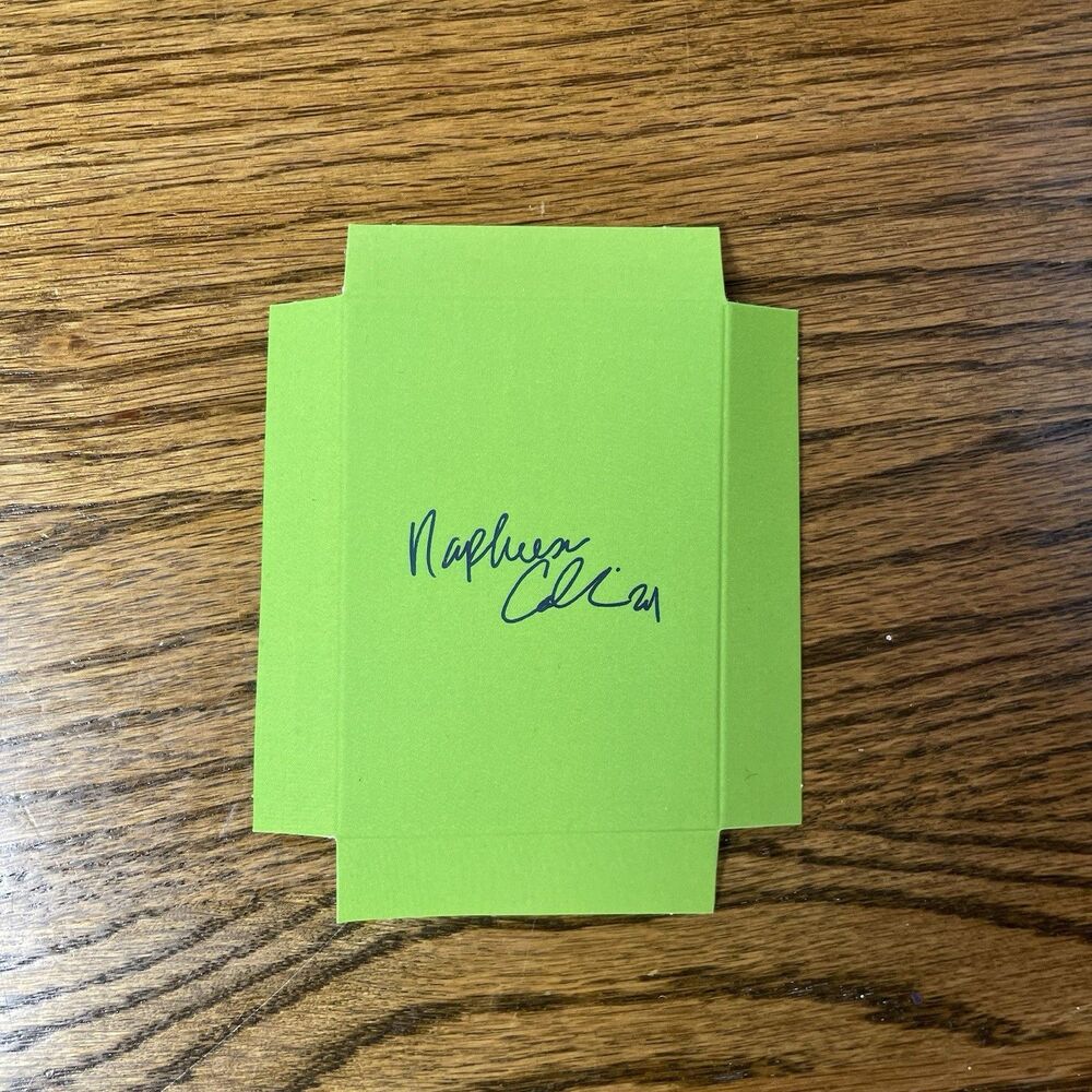 NAPHEESA COLLIER SIGNED AUTOGRAPHED PHOTO CARD PAPER Lynx WBNBA Basketball